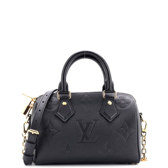 Louis Vuitton Speedy Bandouliere Bag Monogram Empreinte Giant 20