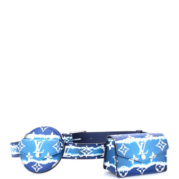 Louis Vuitton Daily Multi Pocket Belt Limited Edition Escale Monogram Giant