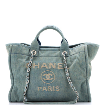 Chanel Deauville NM Tote Denim Medium