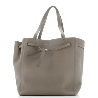 Celine Phantom Tie Cabas Tote Leather Small