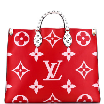 Louis Vuitton OnTheGo Tote Limited Edition Colored Monogram Giant GM