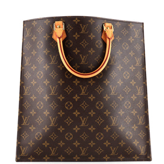 Louis Vuitton Sac Plat Bag Monogram Canvas