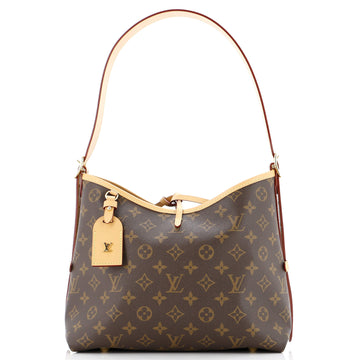 Louis Vuitton CarryAll Hobo Monogram Canvas PM