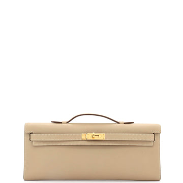 Hermes Kelly Cut Pochette Swift