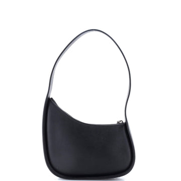 The Row Half Moon Shoulder Bag Leather