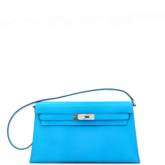 Hermes Kelly Elan Shoulder Bag Chevre Chamkila