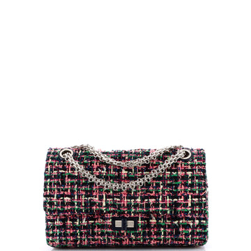 Chanel Reissue 2.55 Flap Bag Quilted Tweed with Resin Detail 225