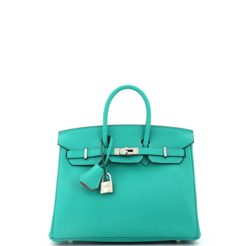 Hermes Birkin Handbag Verso Novillo with Palladium Hardware 25