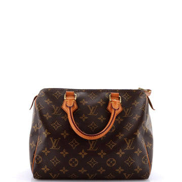 Louis Vuitton Speedy Handbag Monogram Canvas 25