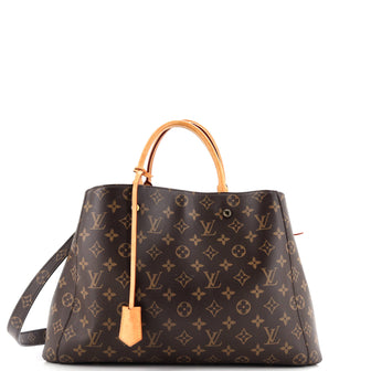 Louis Vuitton Montaigne Handbag Monogram Canvas GM