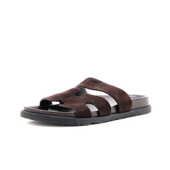Hermes Men's Ankara Sandals Suede