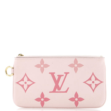 Louis Vuitton Trio Rectangle Pouch By The Pool Monogram Empreinte Giant