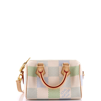 Louis Vuitton Speedy Bandouliere Bag Limited Edition Damierlicious Giant 20