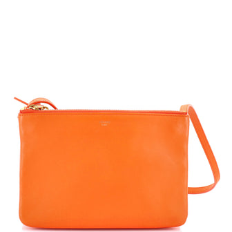 Celine Trio Crossbody Bag Leather Small