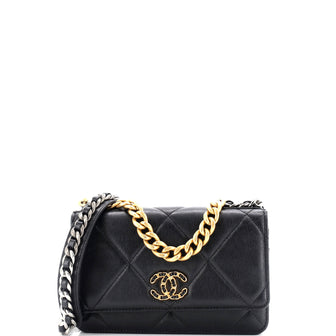Chanel 19 Wallet on Chain Quilted Lambskin
