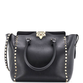 Valentino Garavani Rockstud Tote Rigid Leather Medium