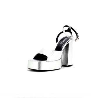 Versace Women's Medusa Aeternitas Platform Sandals Leather