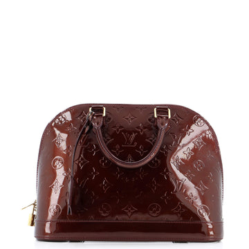 Louis Vuitton Alma Handbag Monogram Vernis PM