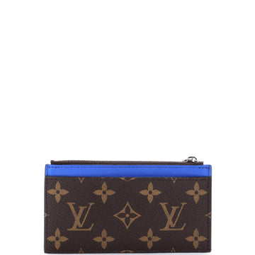 Louis Vuitton Coin Card Holder Macassar Monogram Canvas