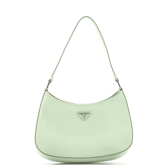 Prada Cleo Shoulder Bag Spazzolato Leather Medium