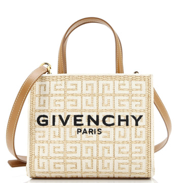 Givenchy G-Tote 4G Raffia Mini