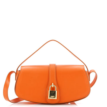 Celine Tabou Clutch with Strap Smooth Calfskin