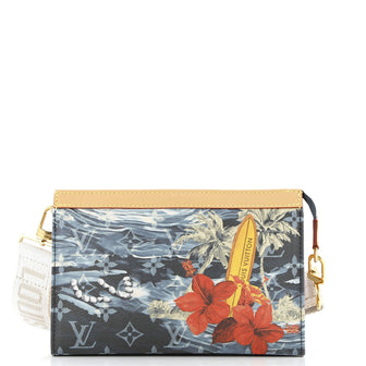 Louis Vuitton Gaston Wearable Wallet Limited Edition Monogram Surfin' Canvas
