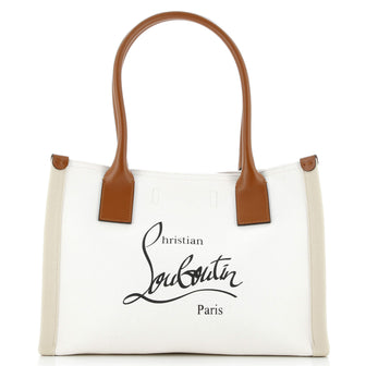 Christian Louboutin Nastroloubi Tote Printed Canvas Medium