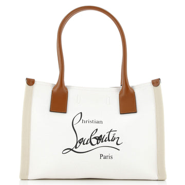 Christian Louboutin Nastroloubi Tote Printed Canvas Medium