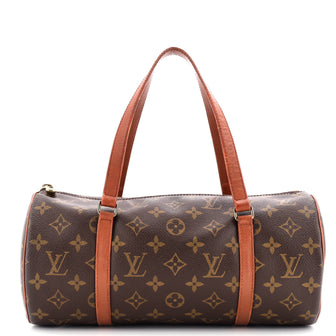 Louis Vuitton Papillon Handbag Monogram Canvas 30
