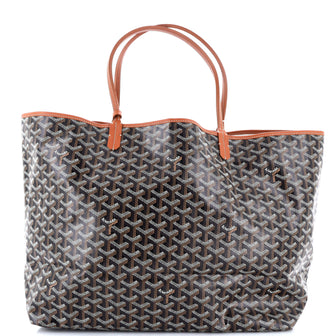 Goyard Saint Louis Tote Printed Coated Canvas GM