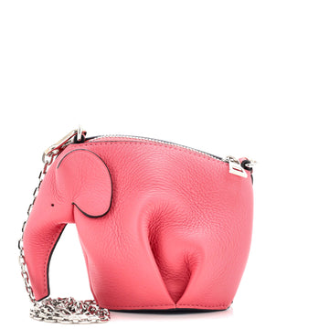 Loewe Elephant Crossbody Bag Leather Mini