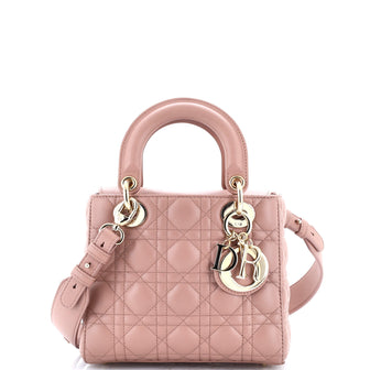 Christian Dior My ABCDior Lady Dior Bag Cannage Quilt Lambskin