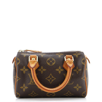 Louis Vuitton Speedy Mini HL Handbag Monogram Canvas