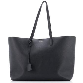Saint Laurent Shopper Tote Leather Large