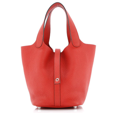 Hermes Picotin Lock Bag Clemence PM