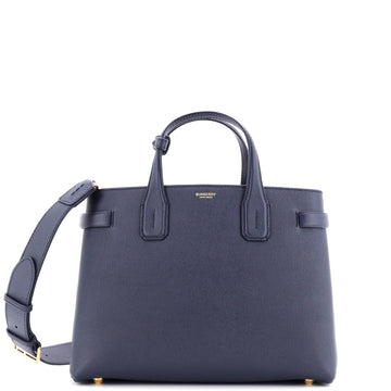 Burberry Banner Tote Leather Medium