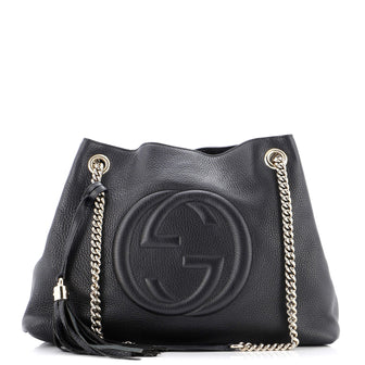 Gucci Soho Chain Strap Shoulder Bag Leather Medium