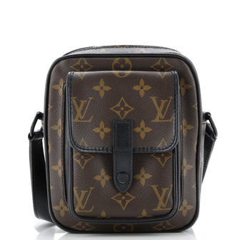 Louis Vuitton Christopher Wearable Wallet Macassar Monogram Canvas