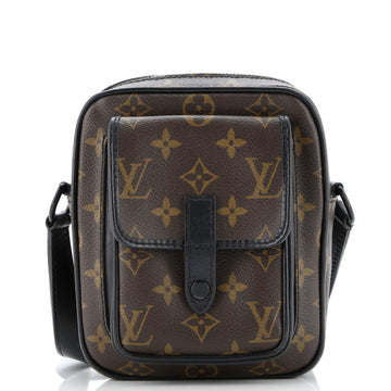 Louis Vuitton Christopher Wearable Wallet Macassar Monogram Canvas