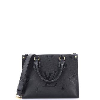 Louis Vuitton OnTheGo Tote Monogram Empreinte Giant PM