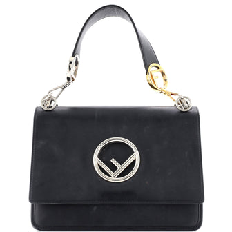 Fendi Kan I F Shoulder Bag Leather Medium