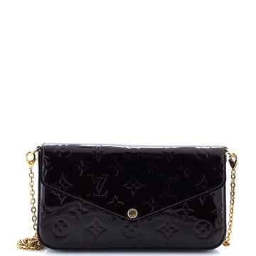 Louis Vuitton Felicie Pochette Monogram Vernis