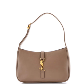 Saint Laurent Le 5 a 7 Hobo Leather Small
