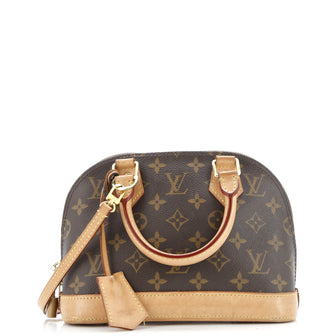 Louis Vuitton Alma Handbag Monogram Canvas BB
