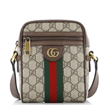Gucci Ophidia Messenger Bag GG Coated Canvas Mini