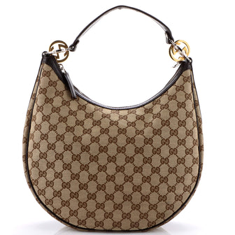 Gucci Twins Hobo GG Canvas Medium