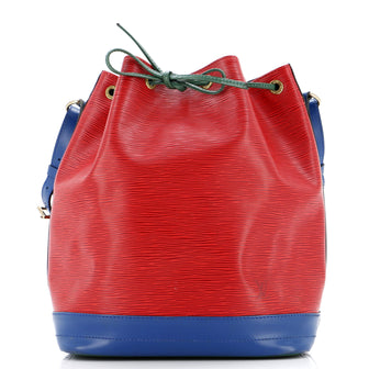 Louis Vuitton Tricolor Noe Handbag Epi Leather Large