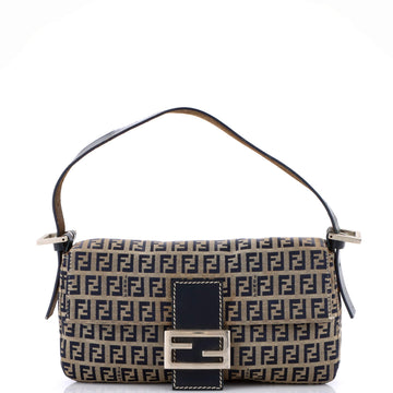 Fendi Mama Forever Bag Zucchino Canvas Mini