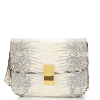 Celine Classic Box Bag Lizard Medium